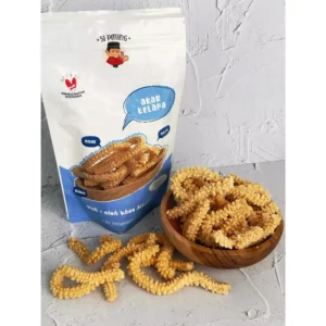 KUE AKAR KELAPA KHAS BETAWI SI PITUNG OLEH OLEH JAKARTA / AKAR KELAPA WIJEN MANIS GURIH